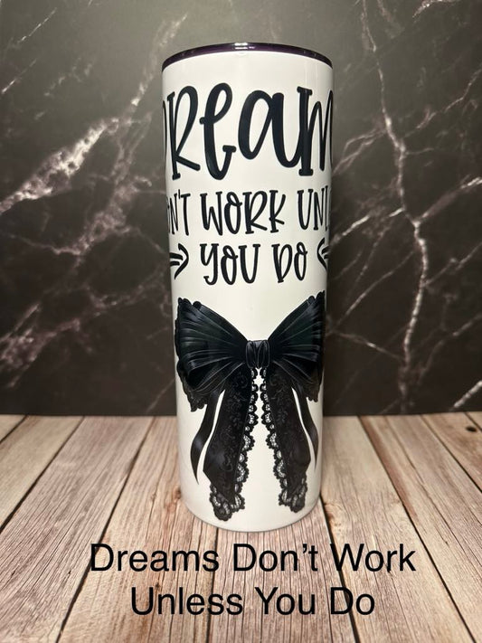 Motivational Shimmery Tumbler
