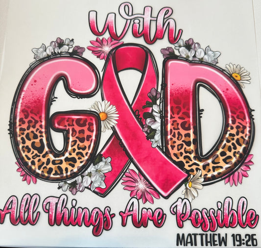 With God All Things are Possible