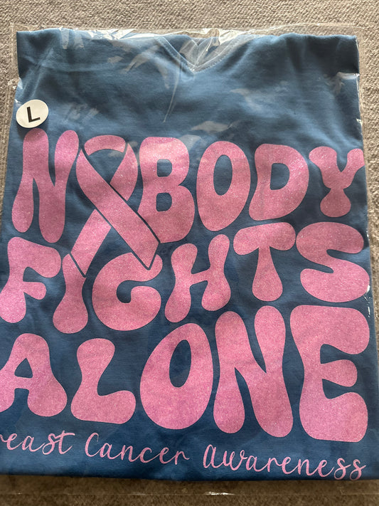 Nobody Fights Alone T-shirt