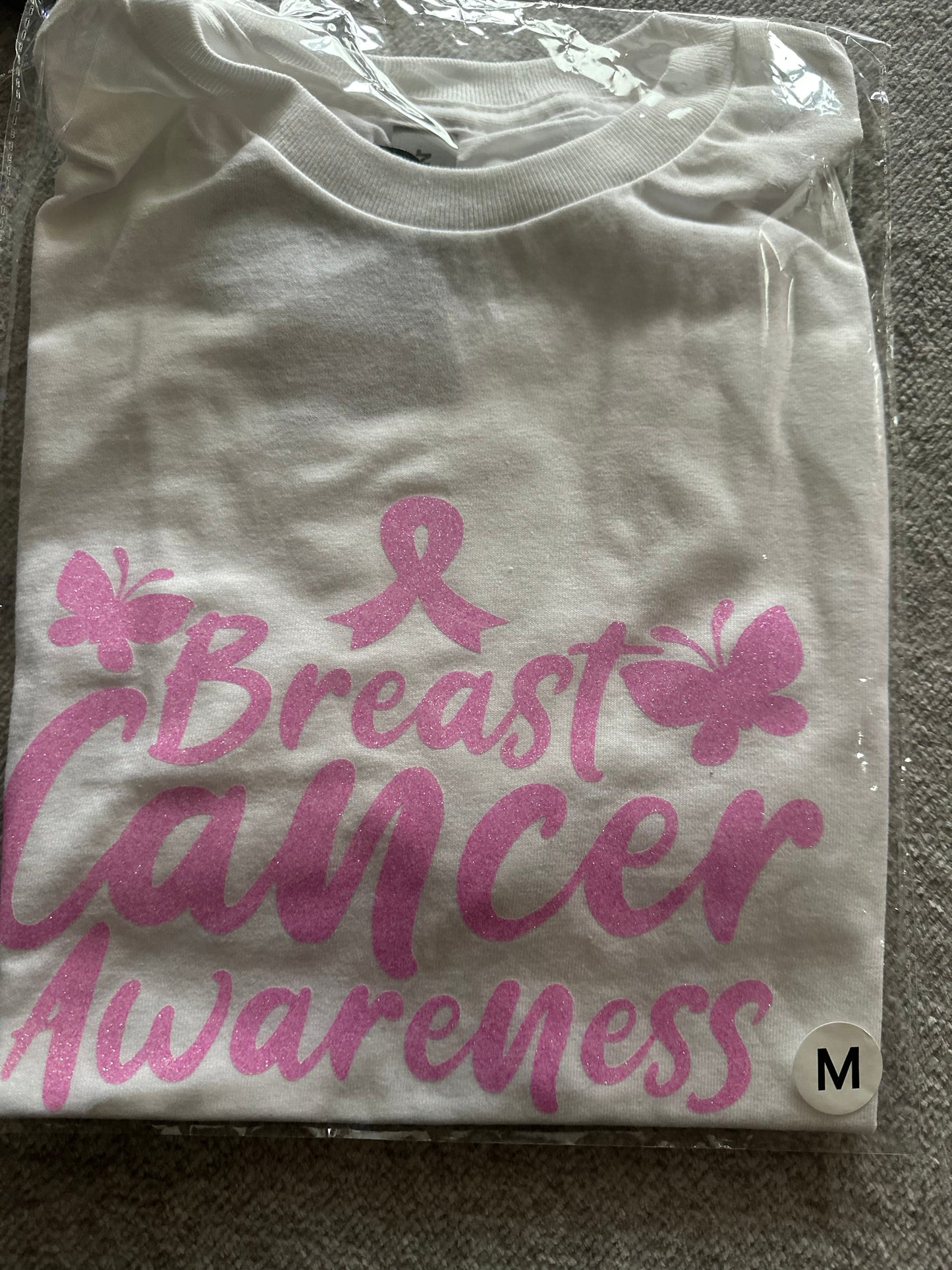 Pink Ribbon Breast Cancer Awareness T-Shirt
