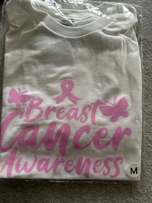 Pink Ribbon Breast Cancer Awareness T-Shirt