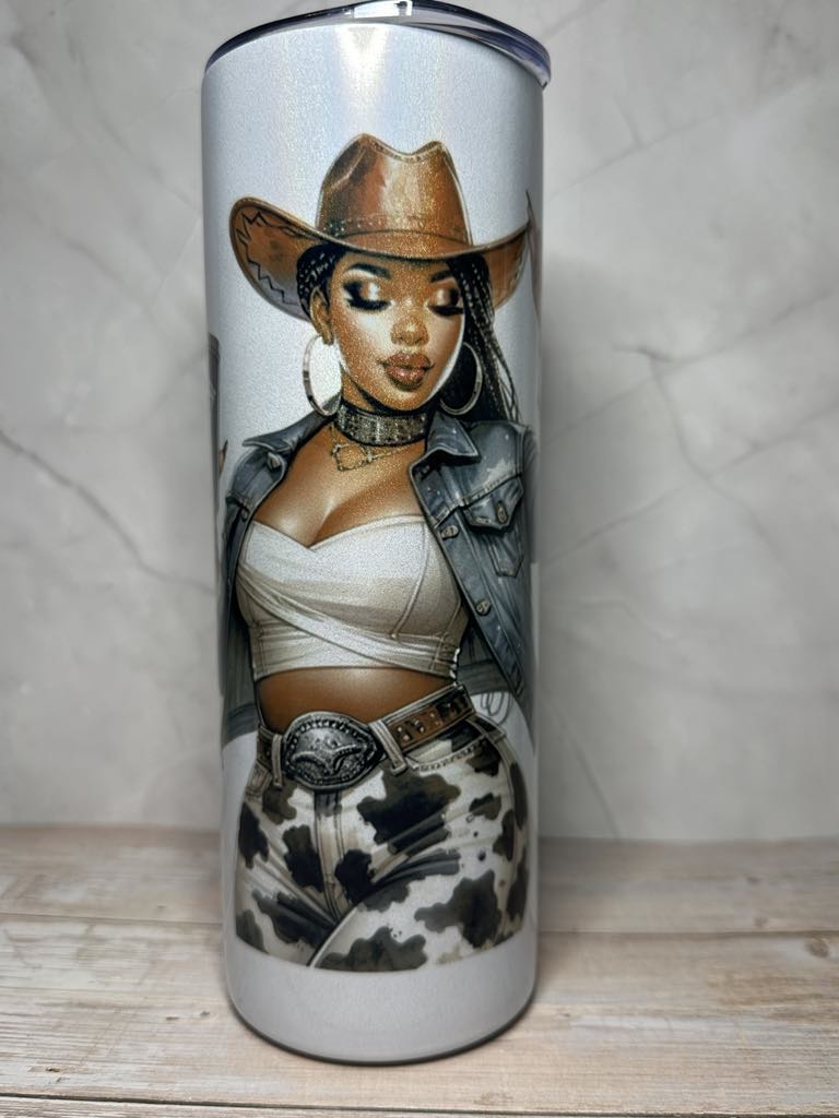 Energy Girl Shimmery Tumblers