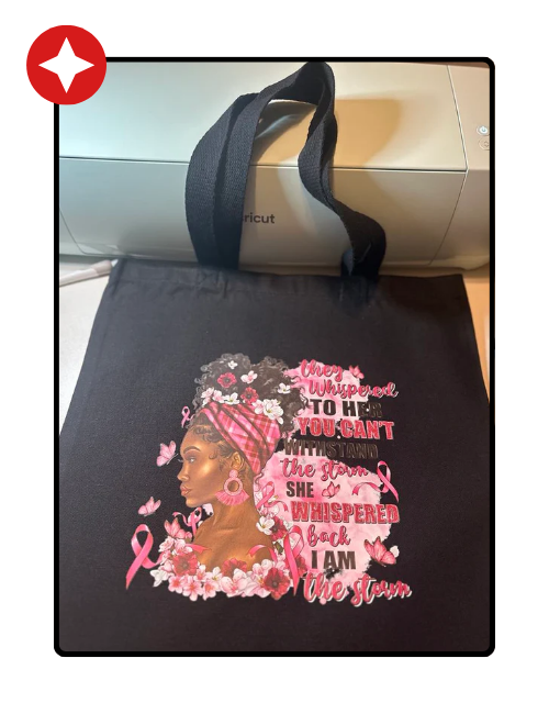 I Am the Storm Tote Bag