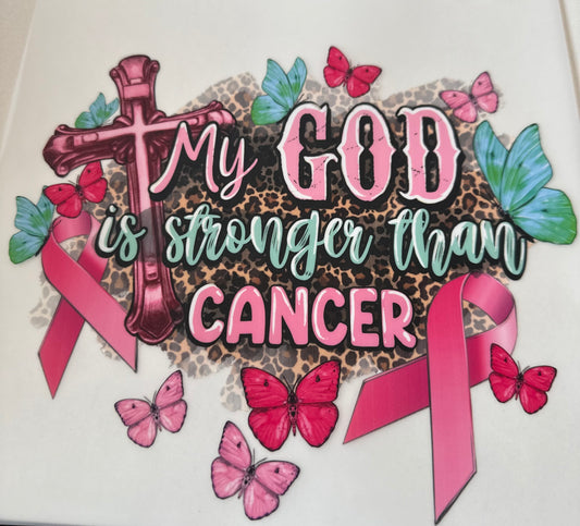 My God is stronger than Cancer